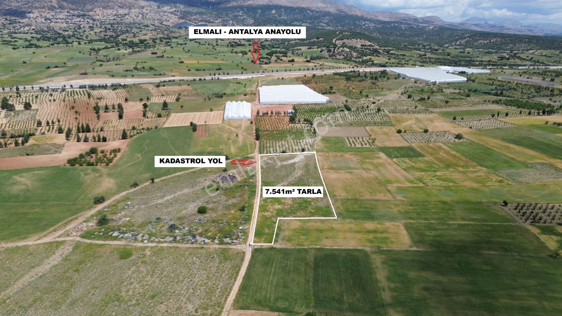 Vip Gayrimenkul'den Bozhüyük Mah. 7.541m² Tarla - Görsel 6