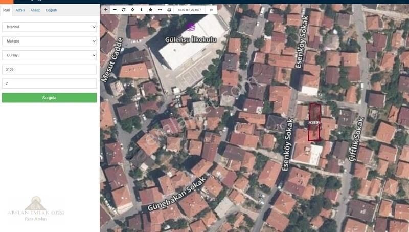 Arslan Emlakta Maltepe Gülsuyu'da 222 M2 Konut İmarlı Arsa - Görsel 5