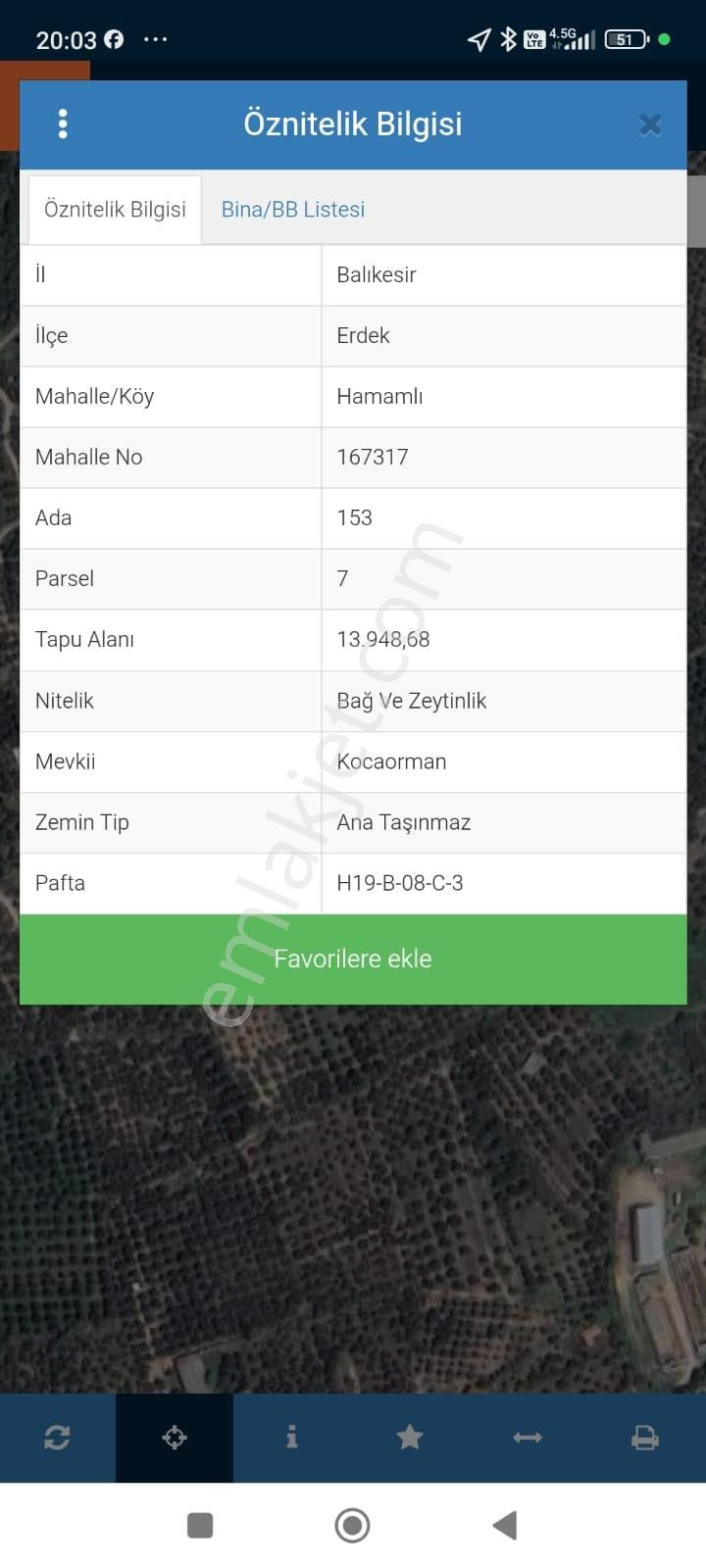 Balıkesir Erdek Hamamlı Mah. 13948 M2 Satılık Zeytinlik Bağ Deniz Manzaralı - Görsel 34