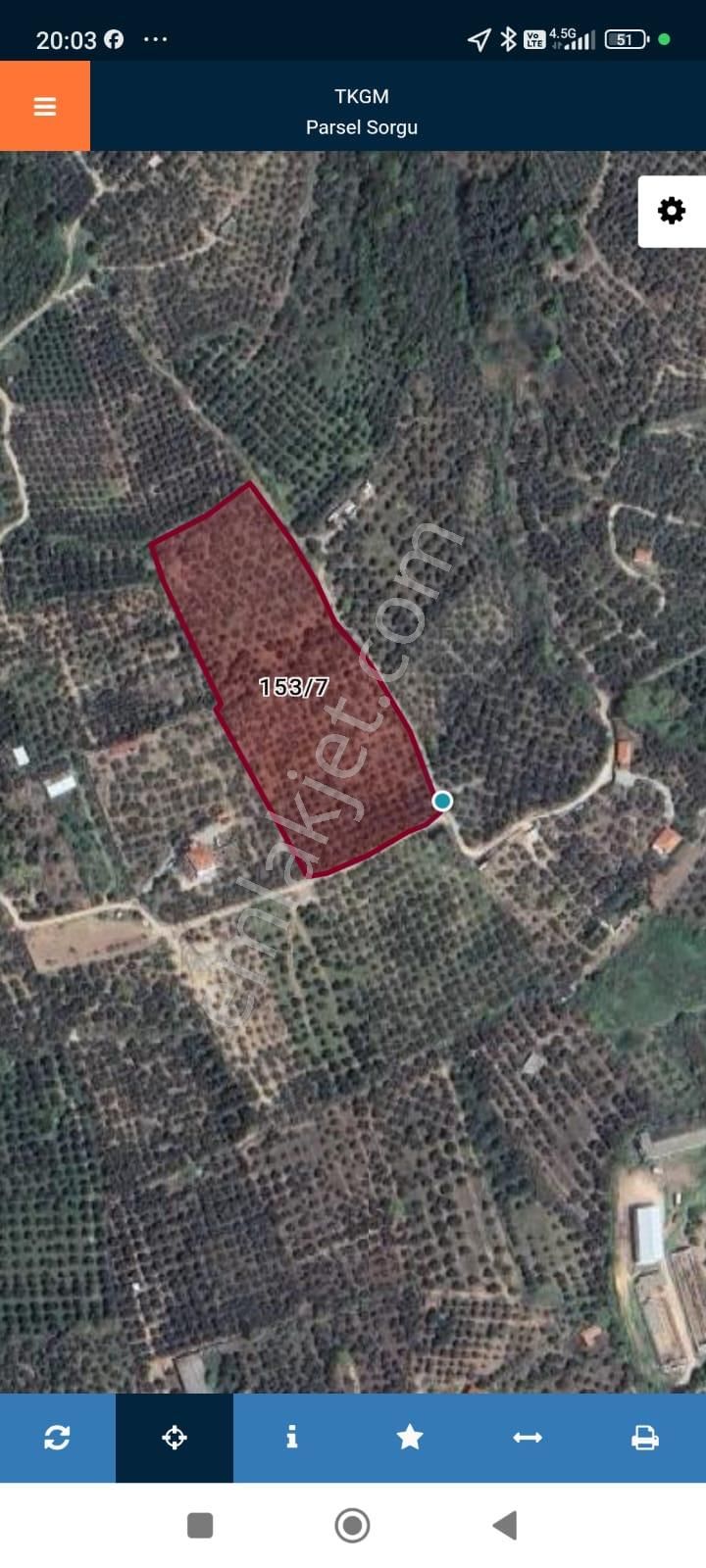 Balıkesir Erdek Hamamlı Mah. 13948 M2 Satılık Zeytinlik Bağ Deniz Manzaralı - Görsel 35