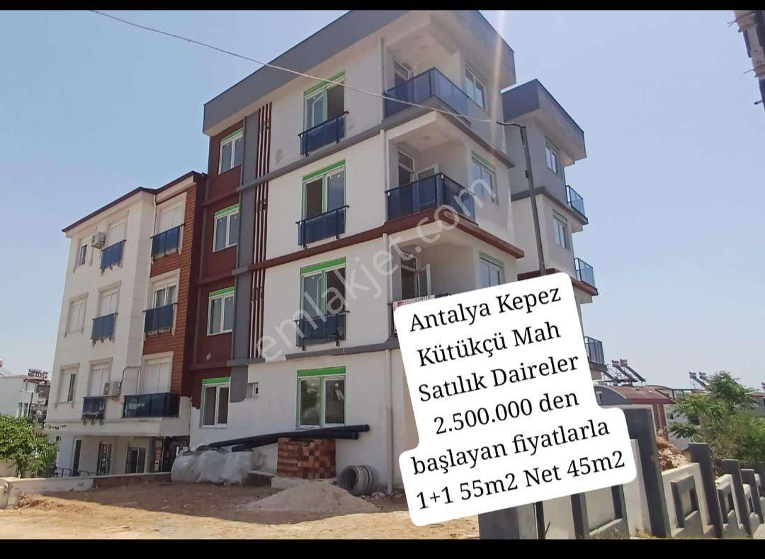 Antalya Kepez Kütükçü Mah Satılık 1+1 Daireler