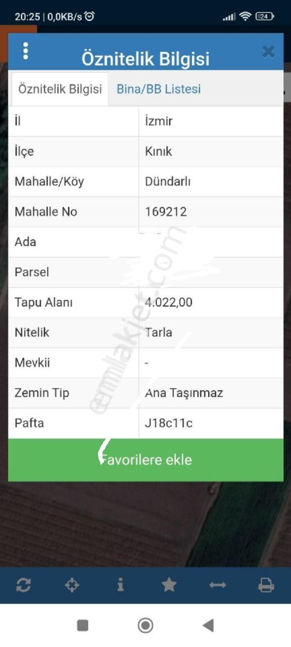 Satılık Tarla