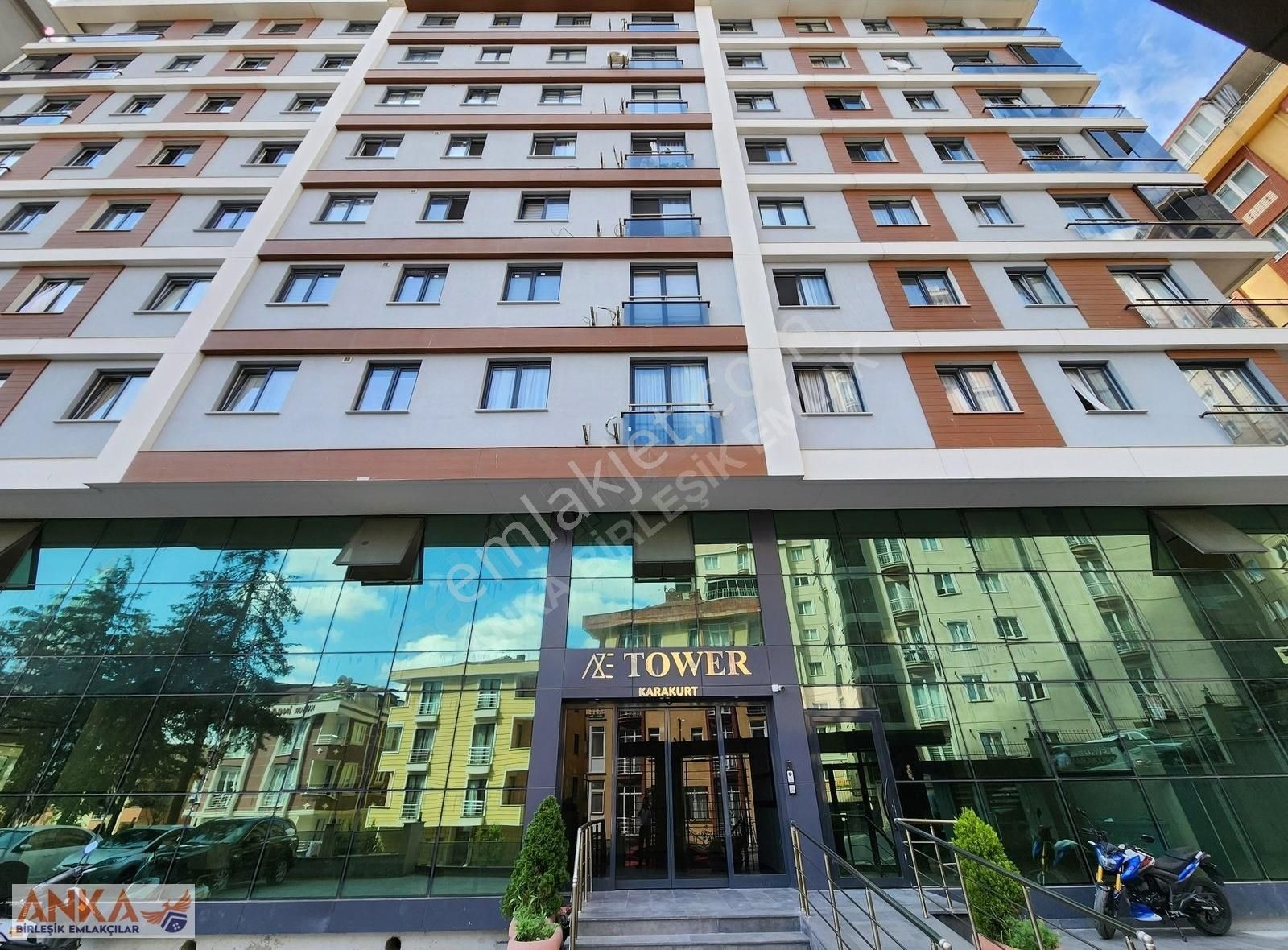 Anka'dan Finans Merkezinde 13.kat Manzaralı 1+1 Daire