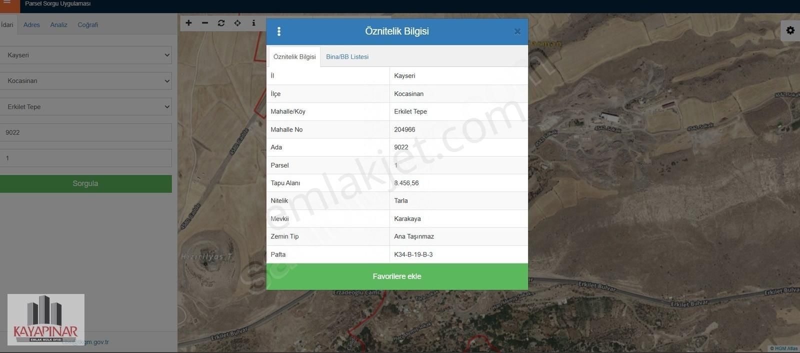 Erkilet Te Şehir Manzaralı Tarla