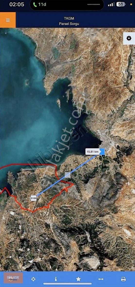 Enes Acur'dan Beyşehir Üstünlerde Antalya Yoluna 200 Metre Tarla