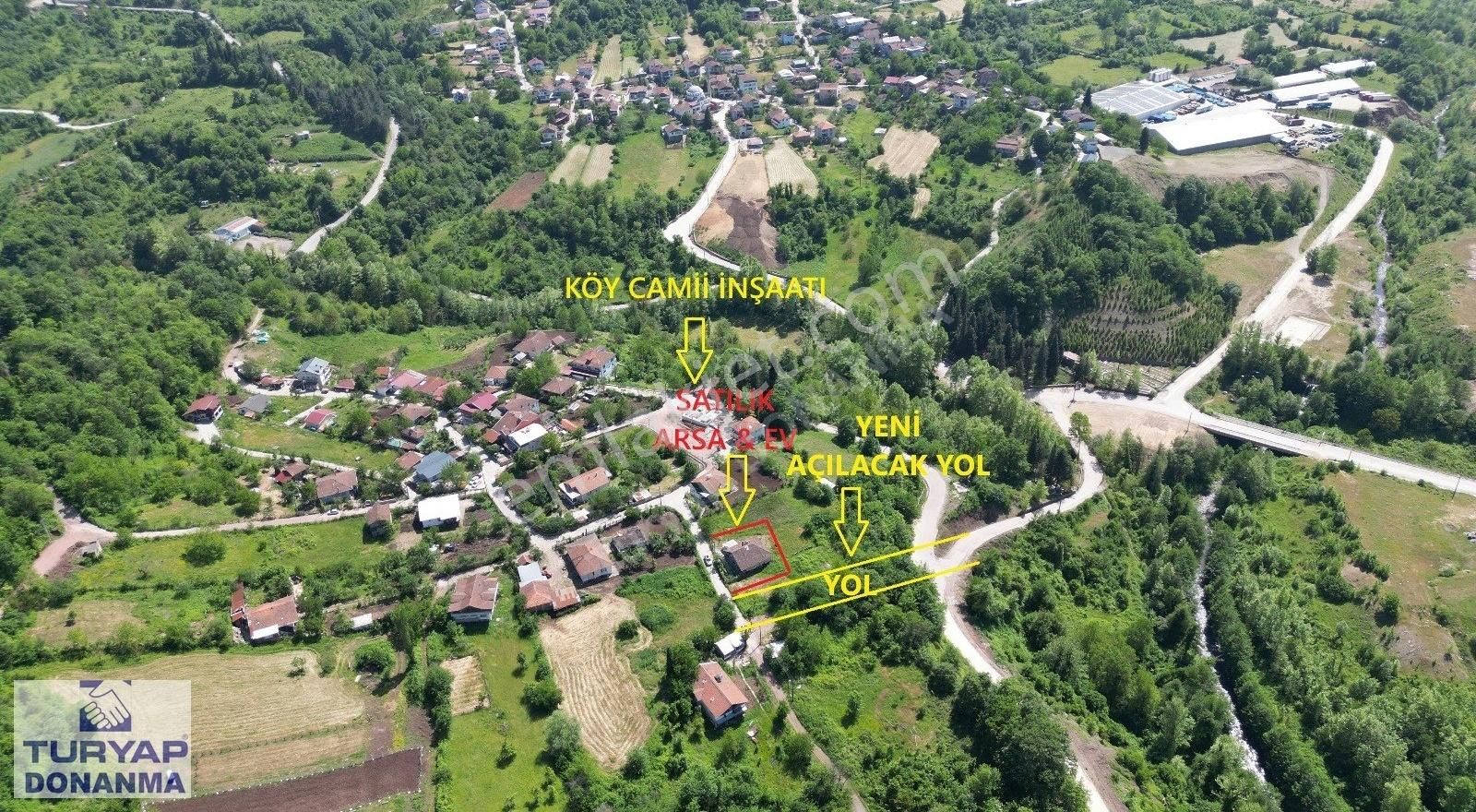 Dörtyol Ağzında %40 İmarlı Dümdüz Arsa Ve Ev!!!