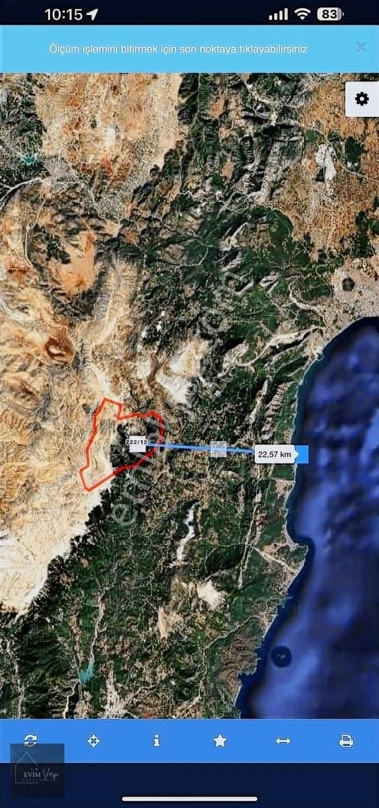 ╚»evim Yapı ︎«╝ Firmamıza Ait Tek Tapu 443 M2 Elektrik Su Yakın
