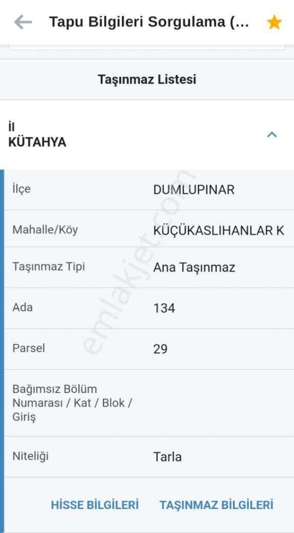 Tarla 38 Dönüm Ekim Besi Ciflik İçin Uygun