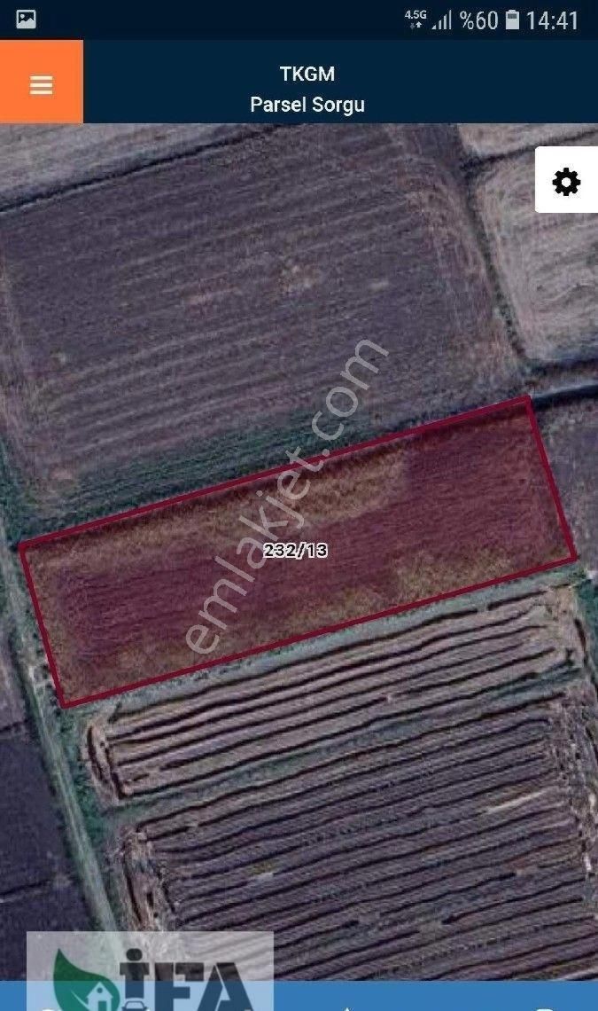 Edirne Uzunköprü Kırcasalih'te 6397m2 Uygun Fiyatlı Yatırımlık Satılık Arazi.
