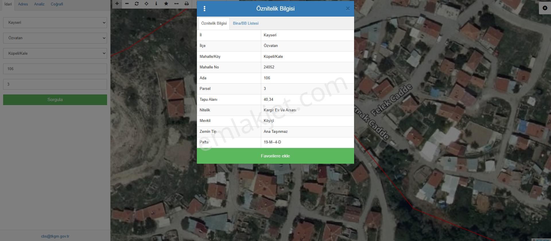 Kayseri Özvatan Müstakil Tapu Sahibi Perta Emlak Ümit Tahmaz - Görsel 6