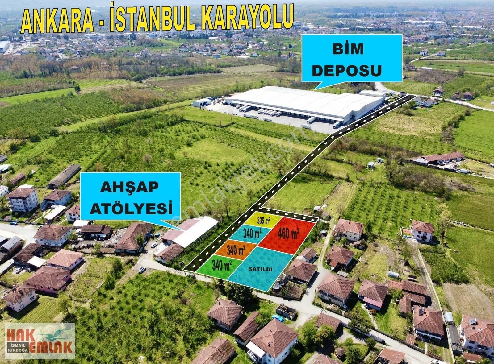 Hak Emlak'tan 335 M²'den Başlayan Çok Uygun Parseller