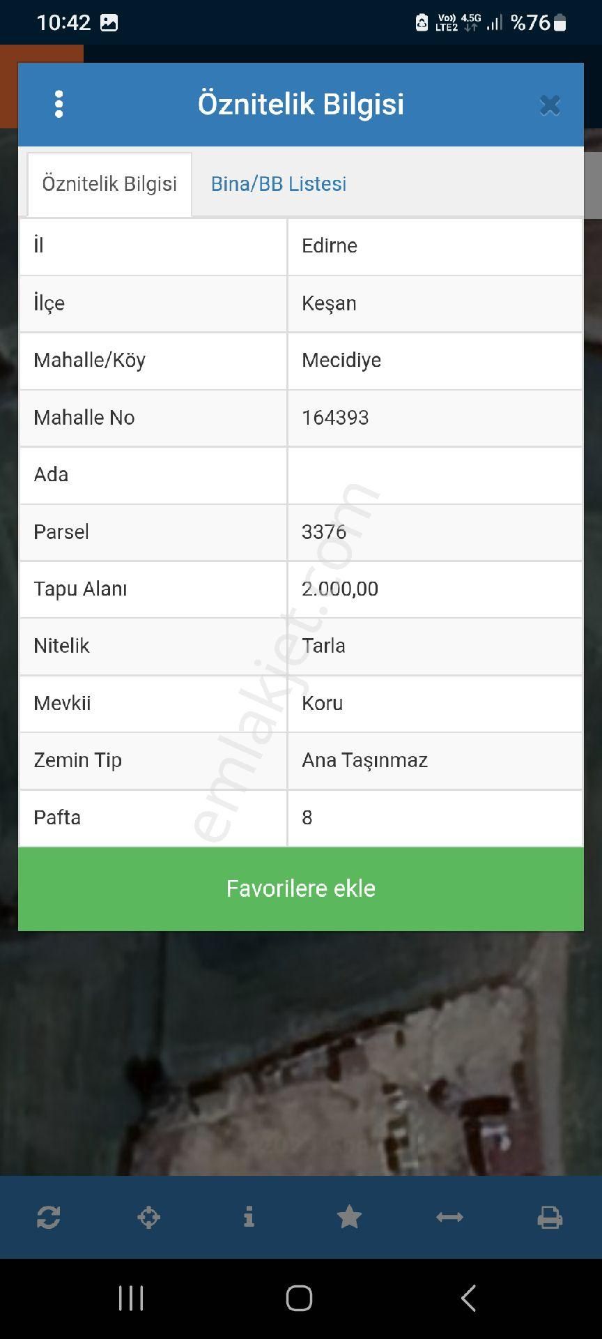 Mecidiye Köyü Satilik Tarla