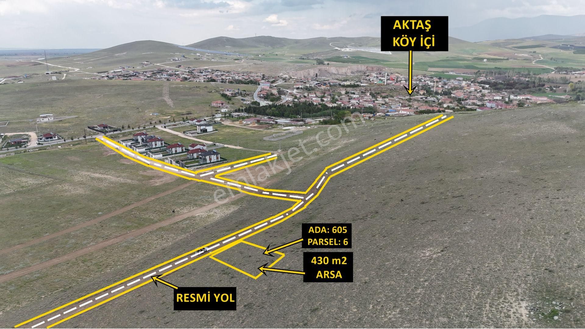 E.gökal Aktaş 430 M2 Yola Cephe Yatırım ! Yazlık Yapımına Uygun