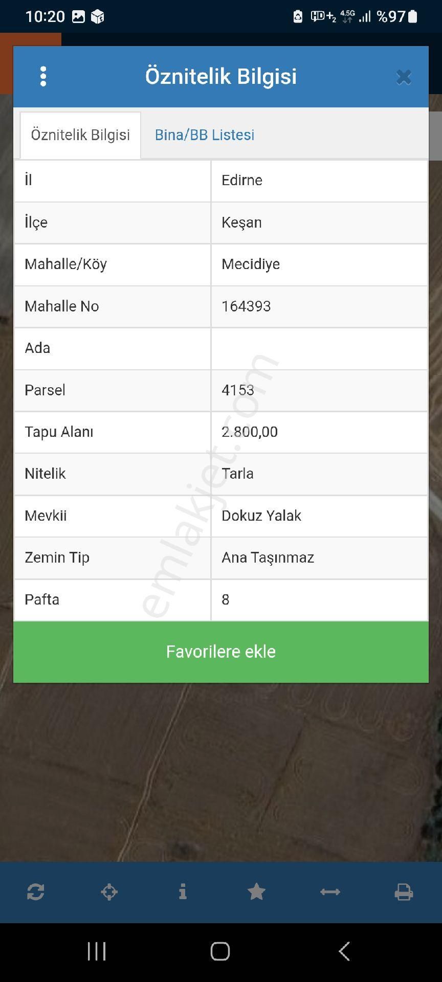 Mecidiye Köyü Satilik Tarla