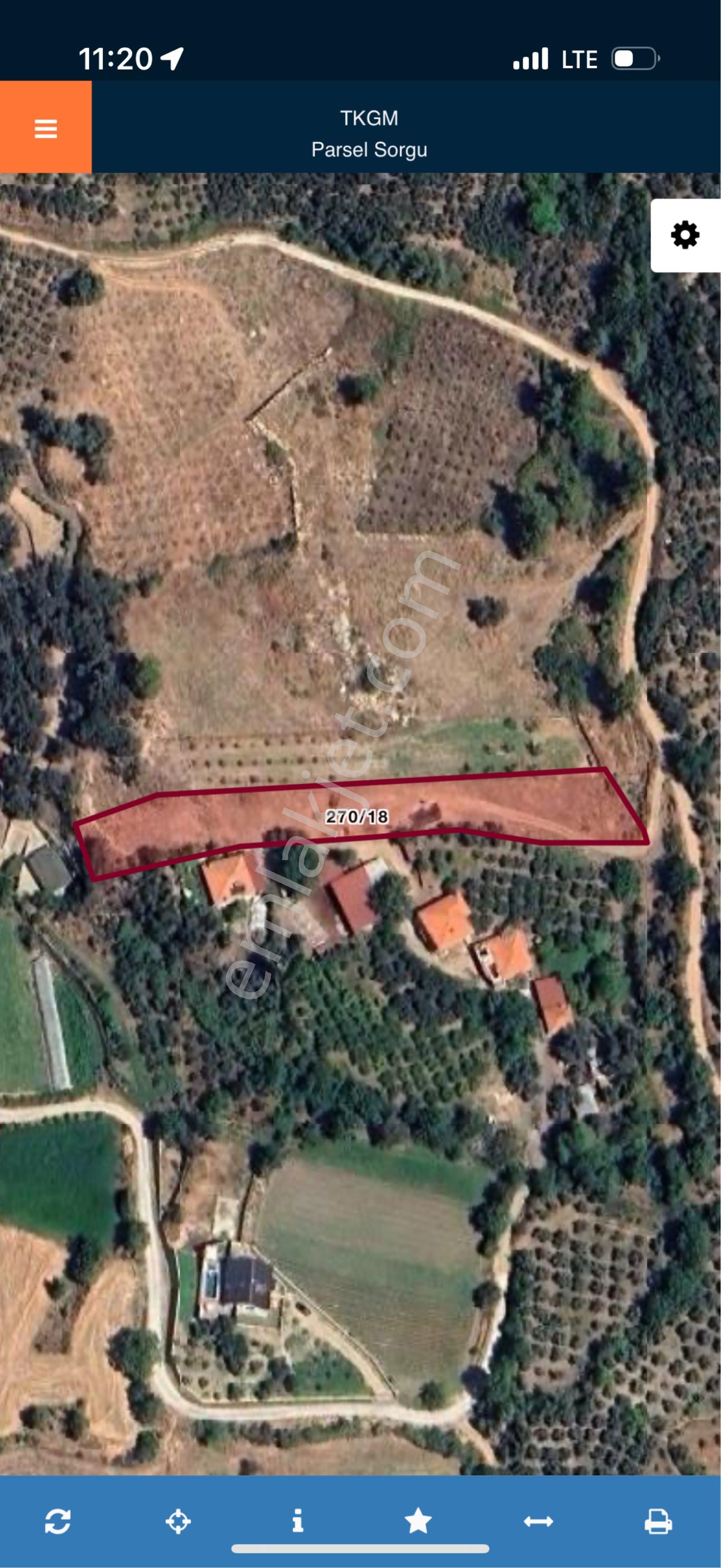 Muğla Seydikemerde Satılık 2285m2 Müstakil Tapulu Tarla - Görsel 3