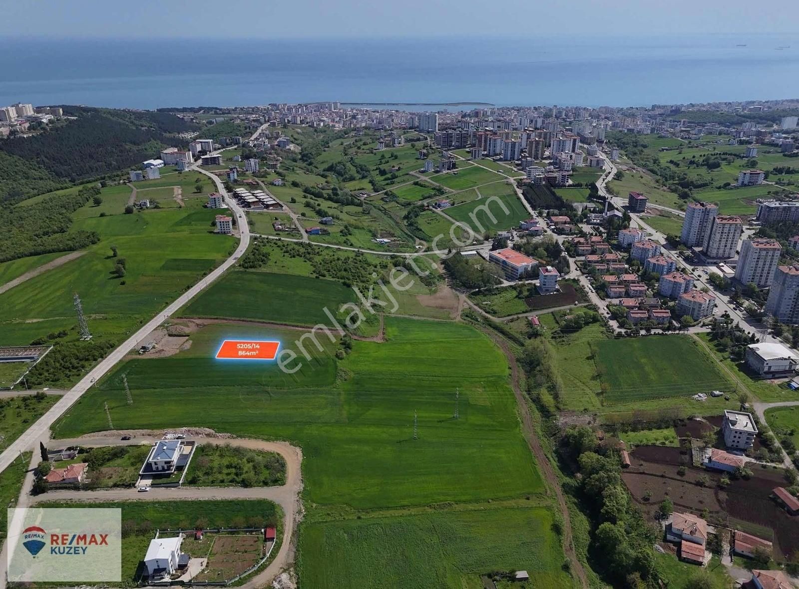 Büyükoyumcada 5 Kata İmarlı Bulvara 2. Parsel Deniz Manzaralı