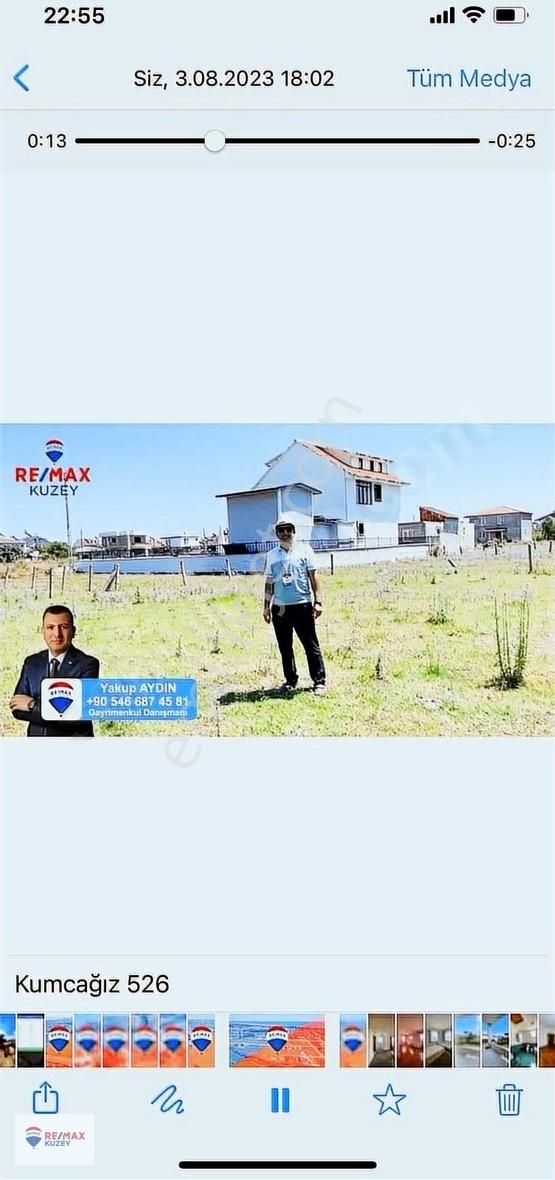Kumcağızda Villalık Arsa