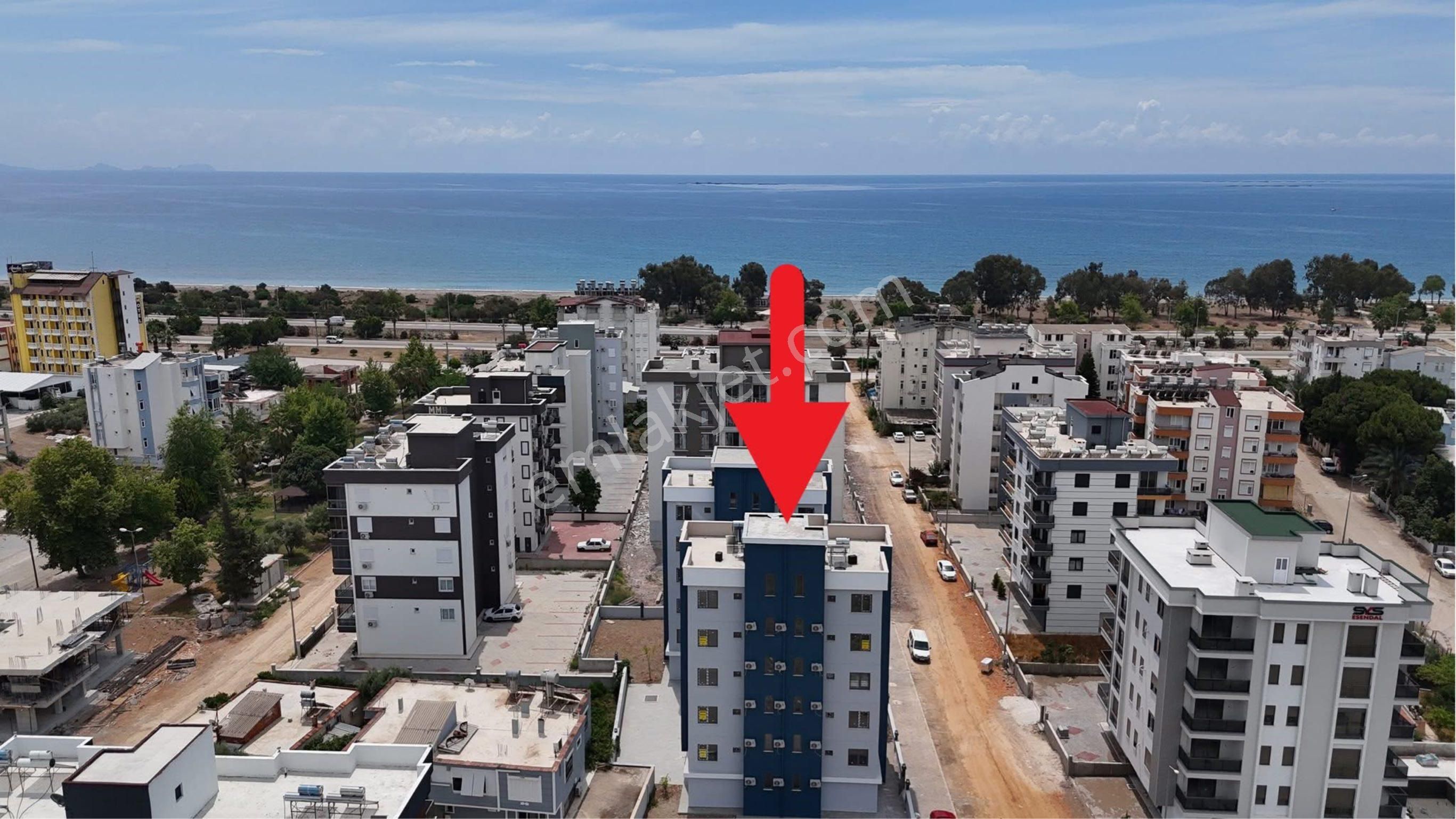 Denize Yakın Konumda Ultra Lüks Site İçi 1+1 Sıfır Satılık Daire