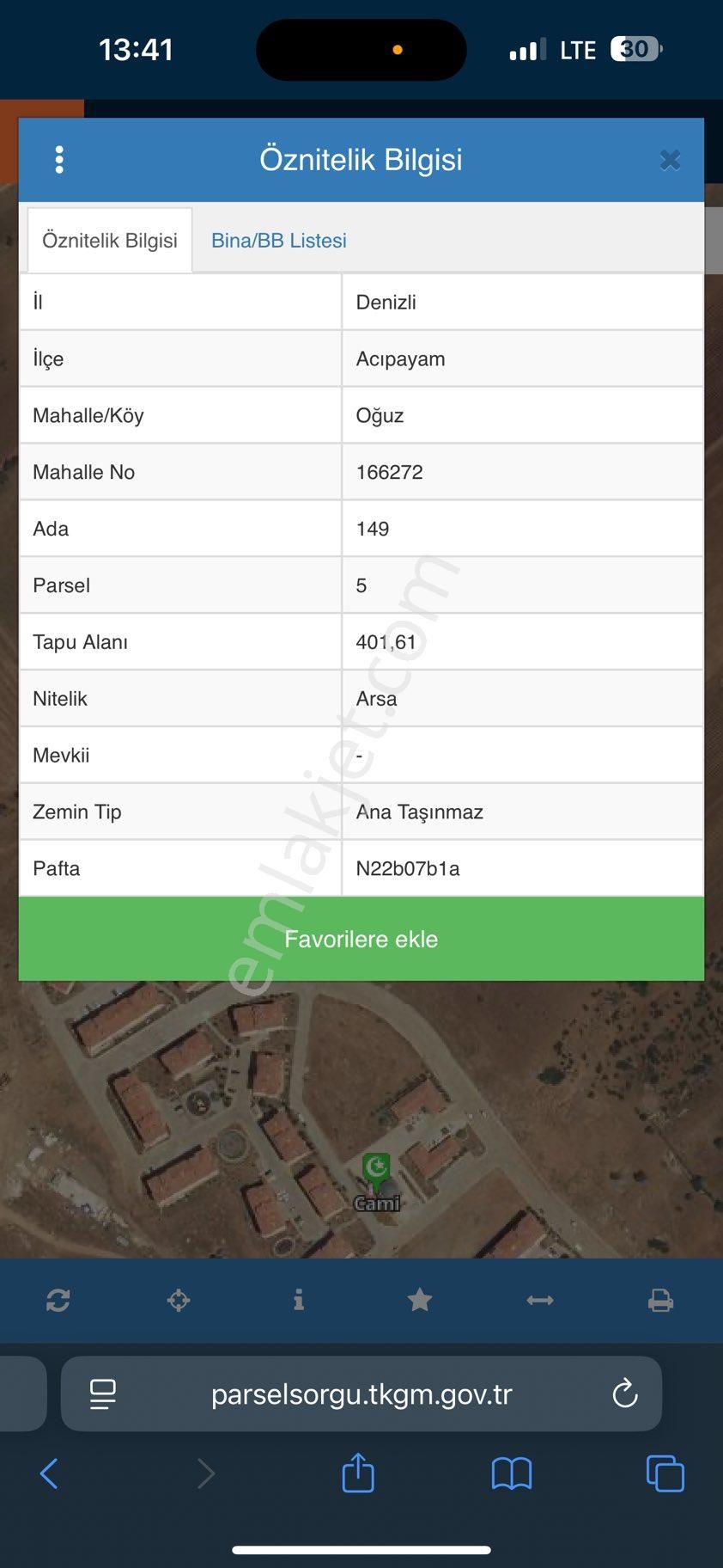 Acıpayam Toki Yakını B+4 Yatırımlık Arsa