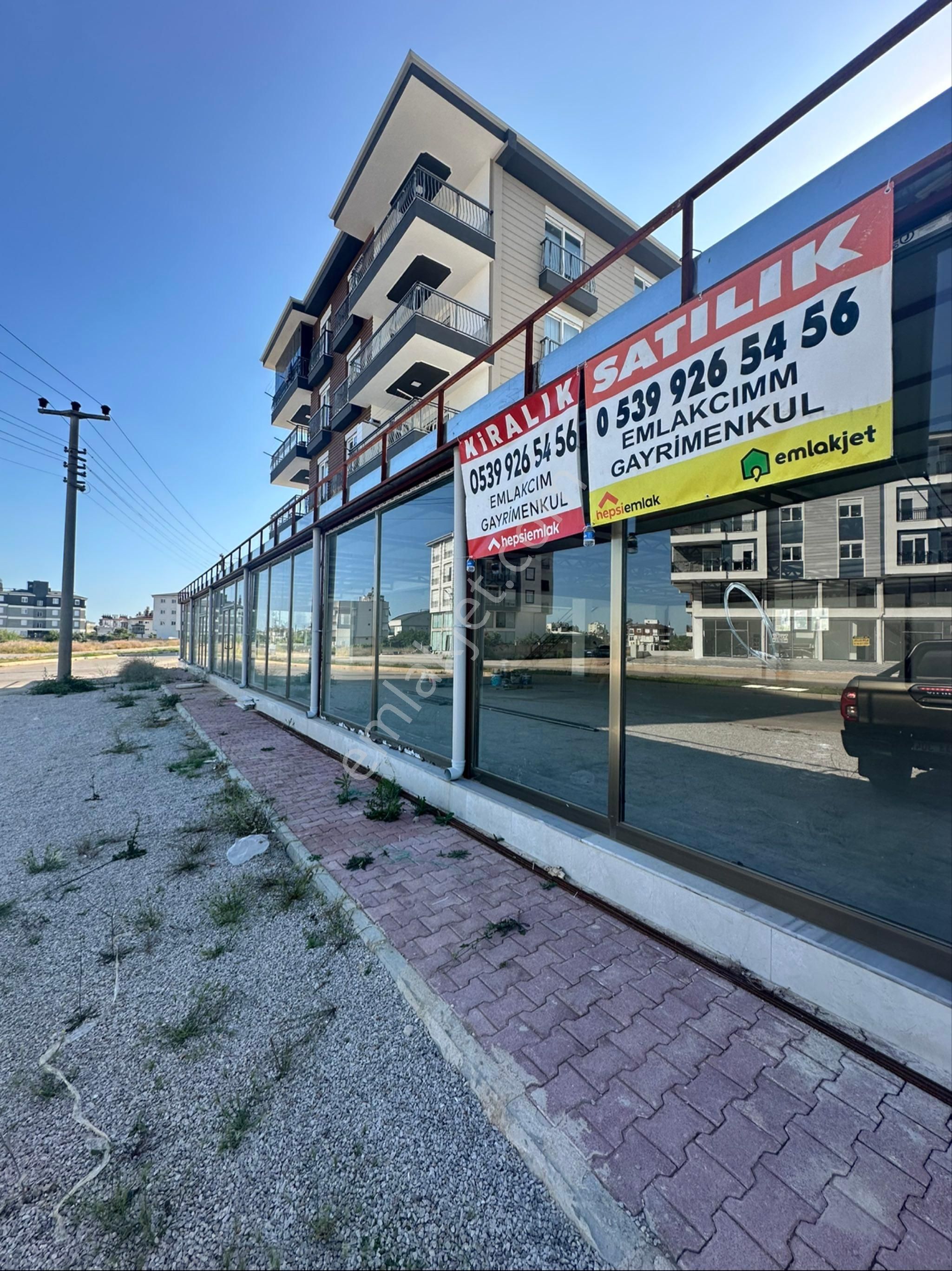 Kepez Varsakda Satılık Dükkan Yeni Sıfır