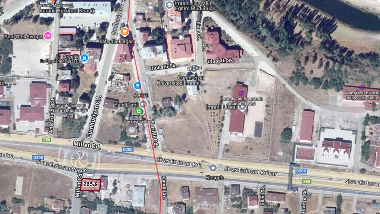 Sivas Satılık Arsa- İmranlı Karşıyaka Mah. Ticari-konut - Görsel 6