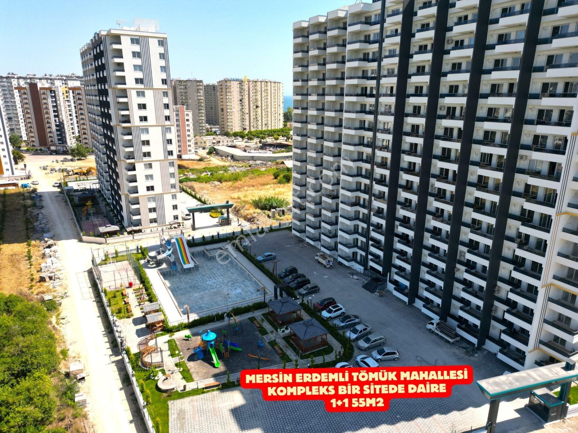 Thordan Satılık Mersin Tömükte Kompleks Sitede 1+1 55m2 Daire