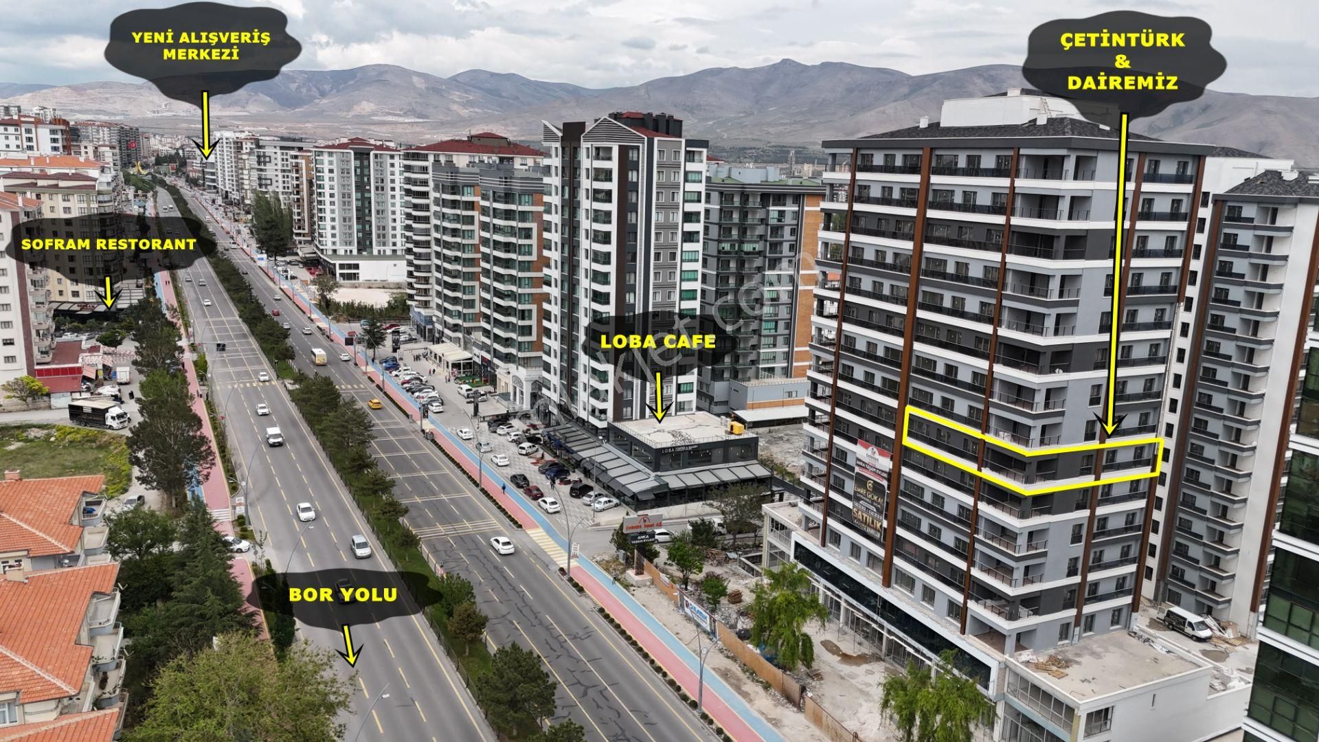 E.gökal Anka Yaşam Evleri Boryolu Ana Yola Cephe Lüx 4+1 Full