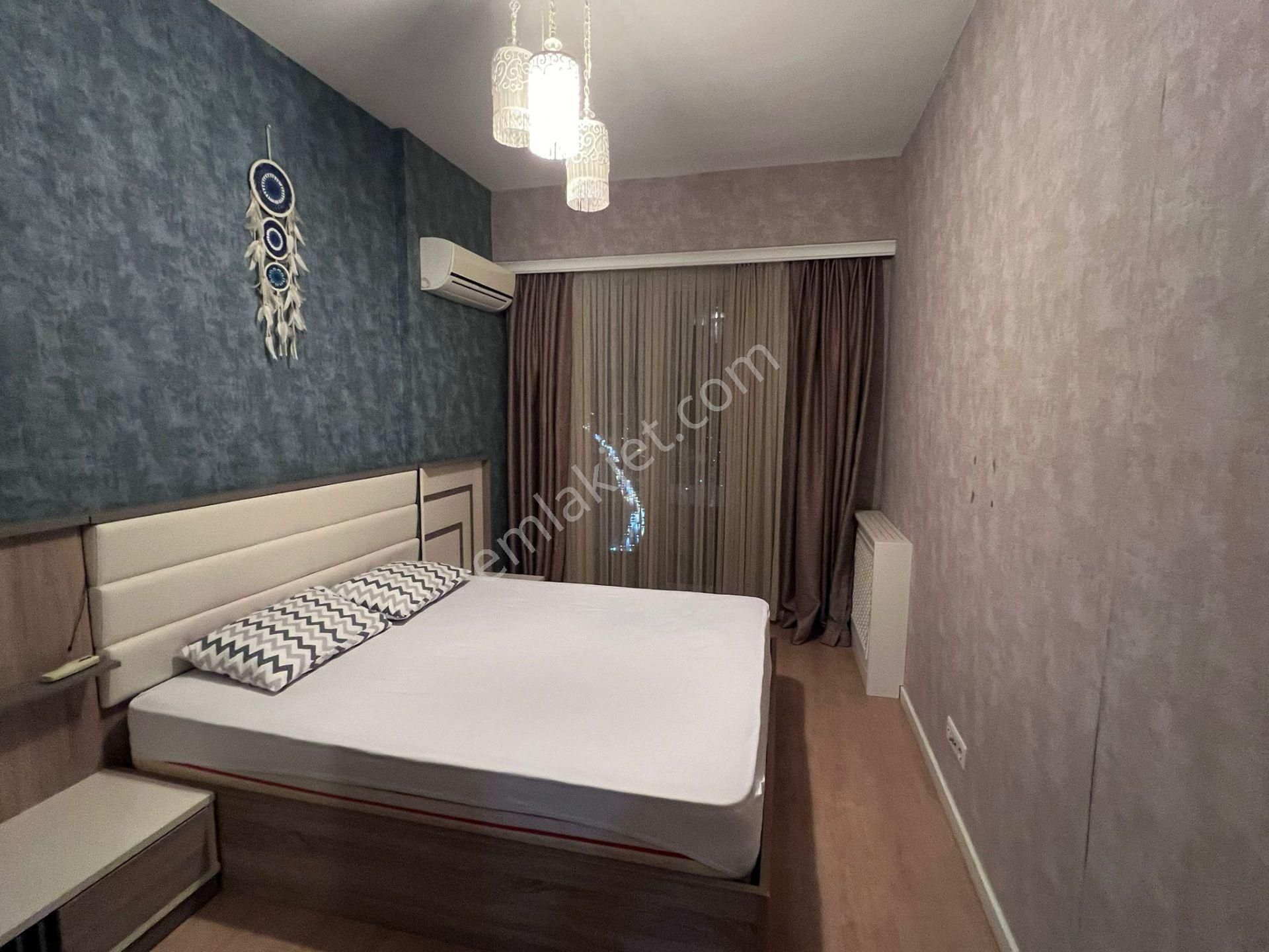 Batışehir'de Kiralık Lüks Eşyalı Şehir Mnzr. Balkonlu 3+1 Daire