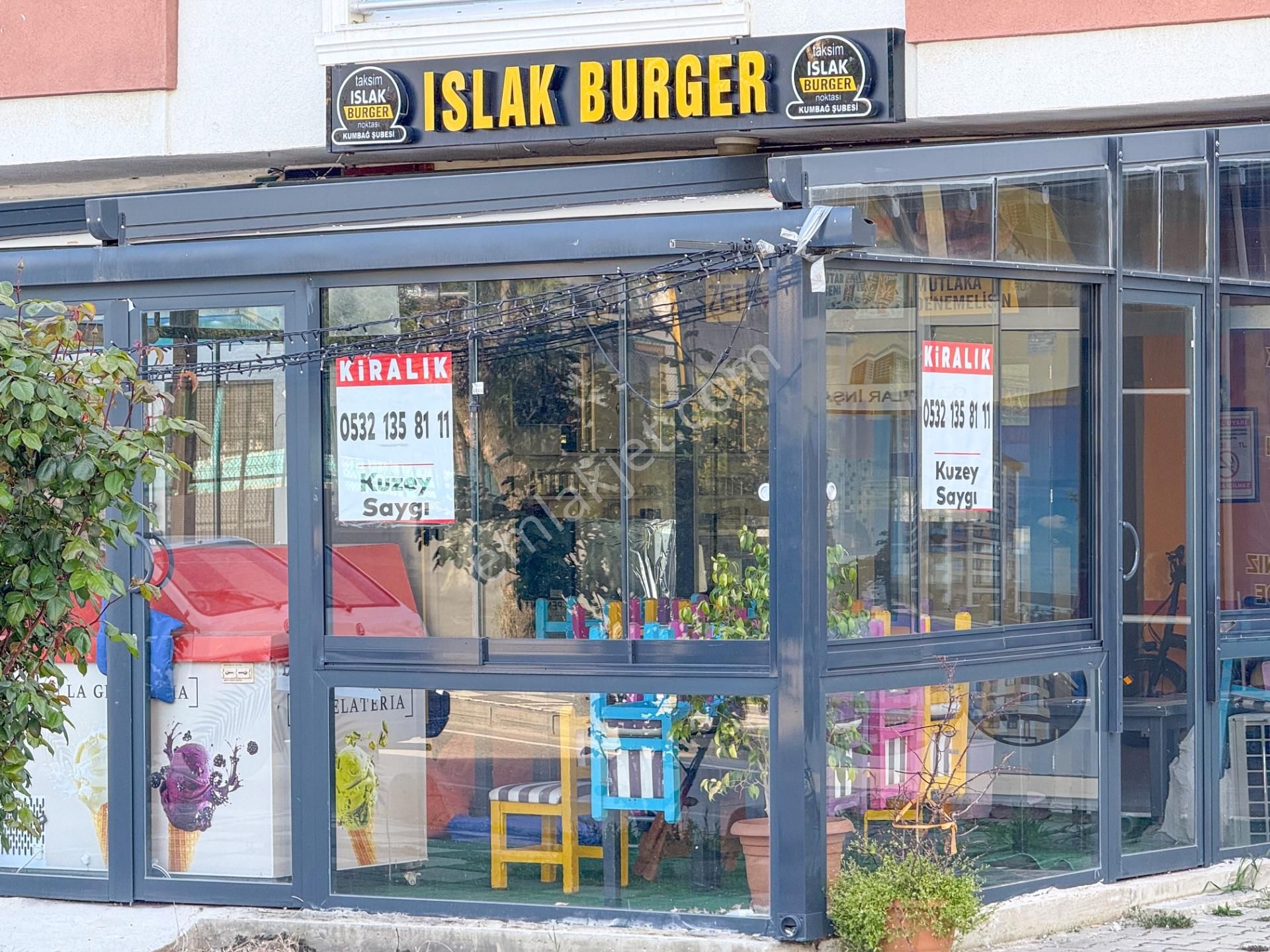 Kumbağ Cadde Üstünde Devren Kiralık Taksim Islak Burger Dükkanı