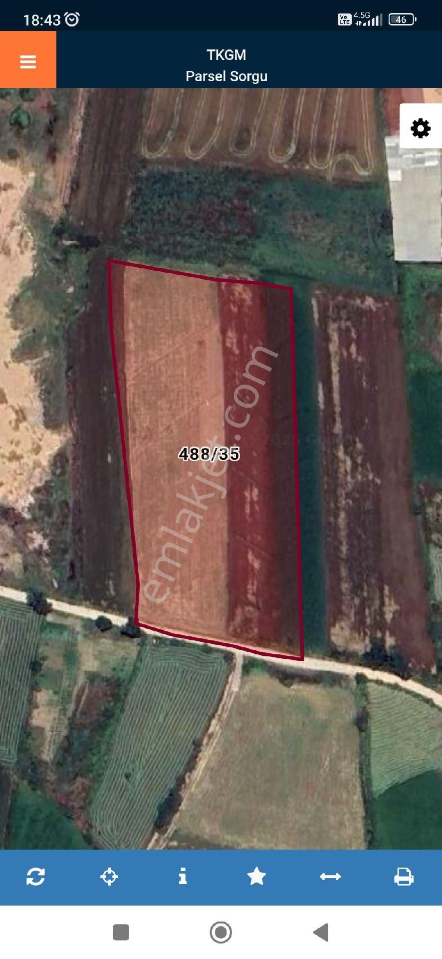 Tokat Erbaa Kuruçay Da 2.233 M2 Tarla Otobana Yakın - Görsel 3