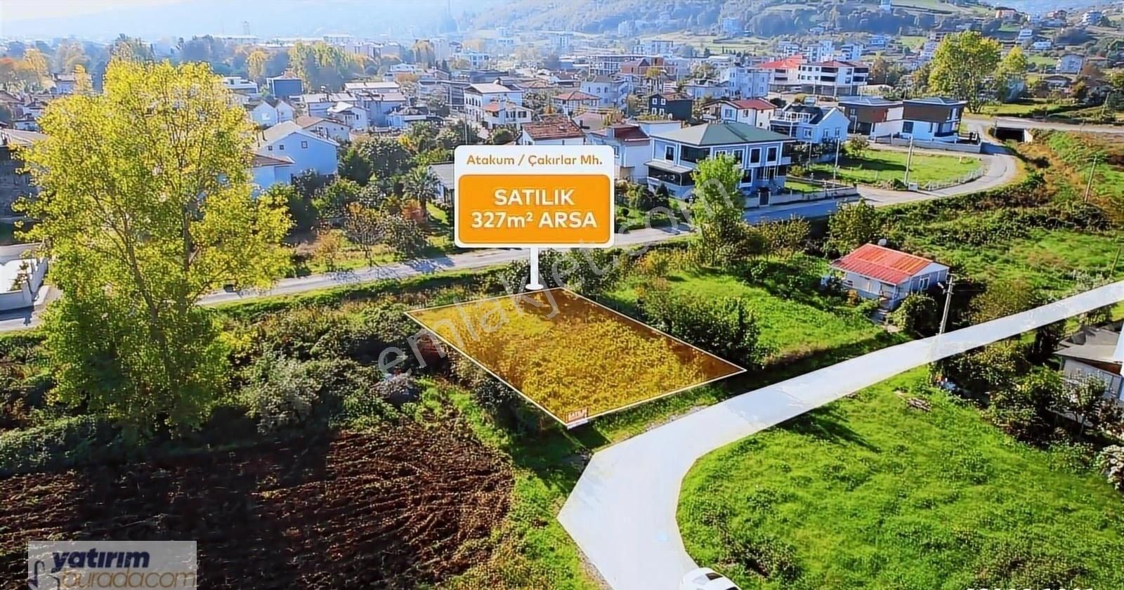 Çatalçam Da Denizin Dibinde Satılık Köşe Parsel
