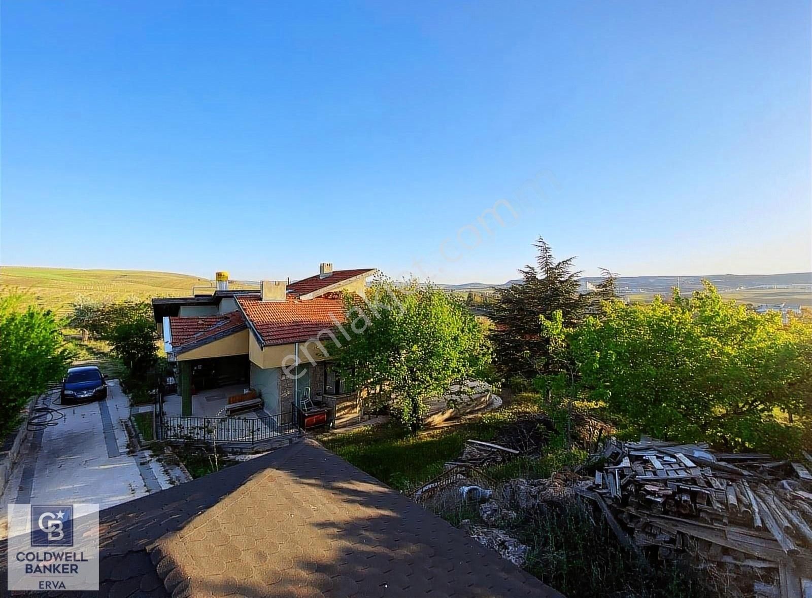 Gölbaşı Ahiboz Mh Numune Villaları 2500 M2 Bahçeli Satılık Villa