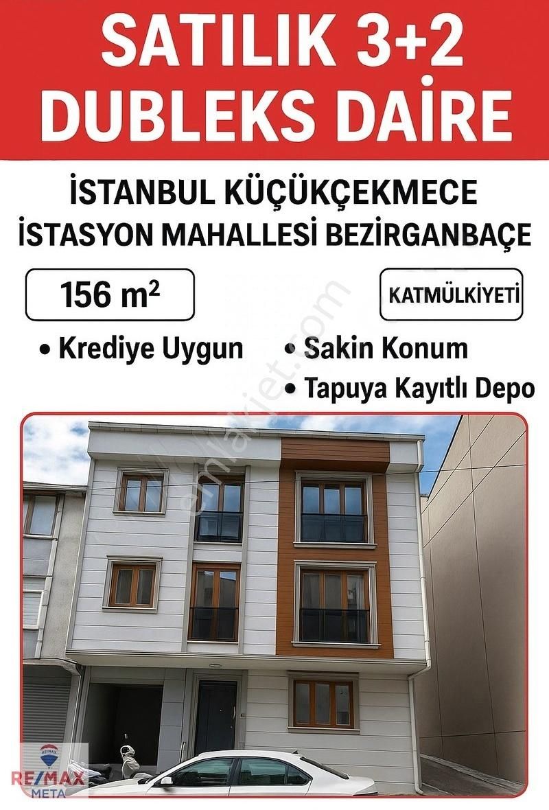 Küçükçekmece Bezirganbahçede Satılık 3+2 Dubleks Daire