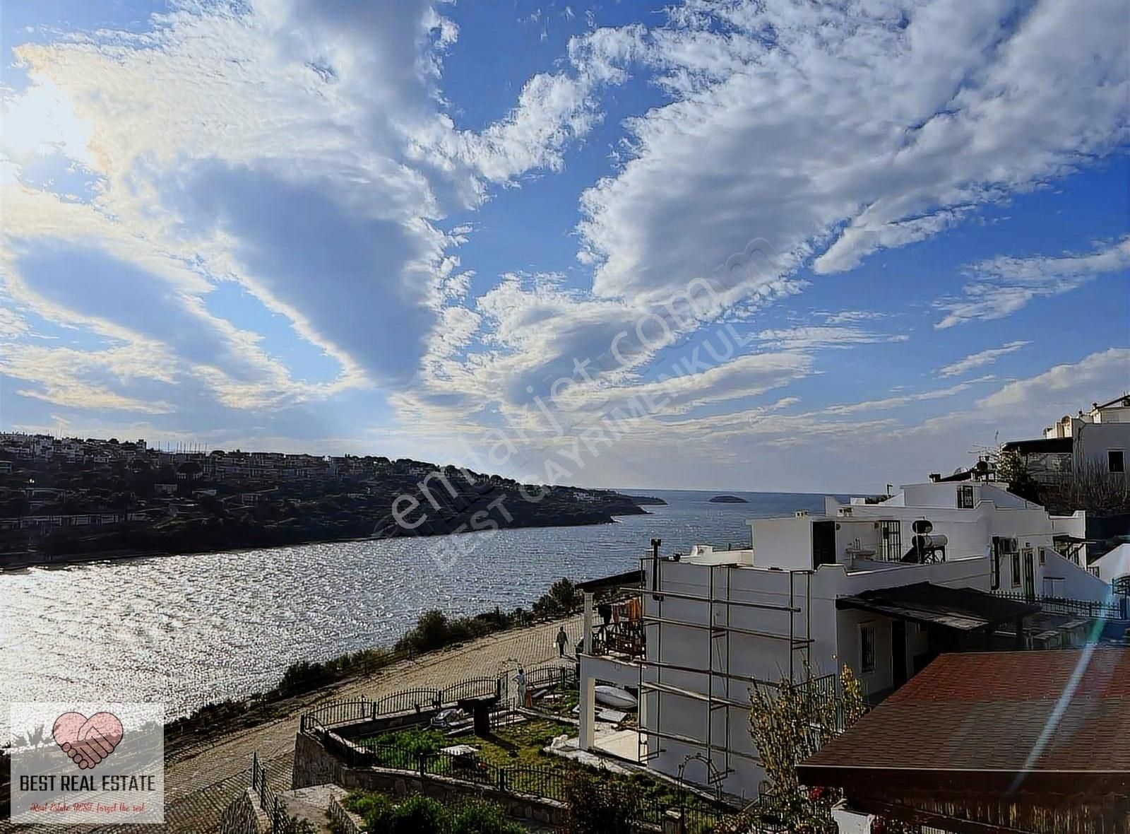Muğla Boğaziçi Bodrum Gültan Deniz Manzaralı 4+1 Villa Satılık