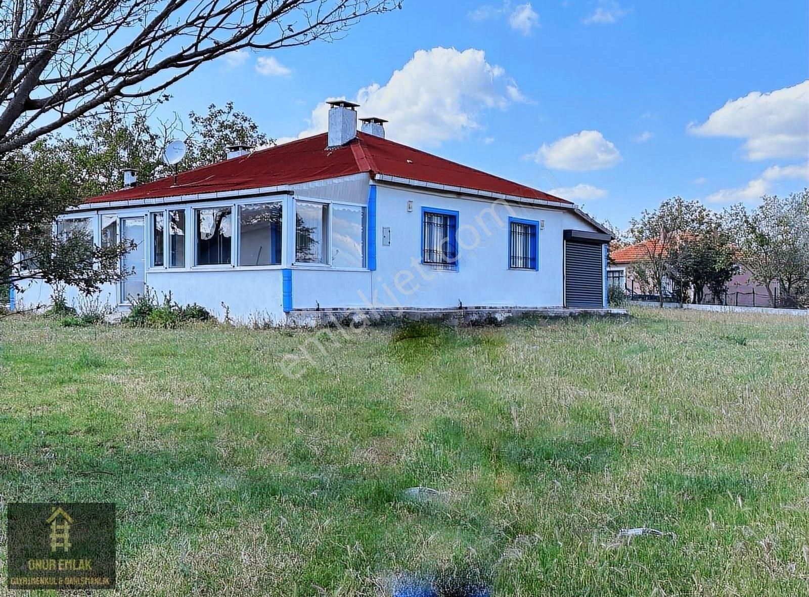 Malkara Kavakçeşme Köy İçinde 1600m2 Arsa & Sıfır Yapılı 80m2 Ev