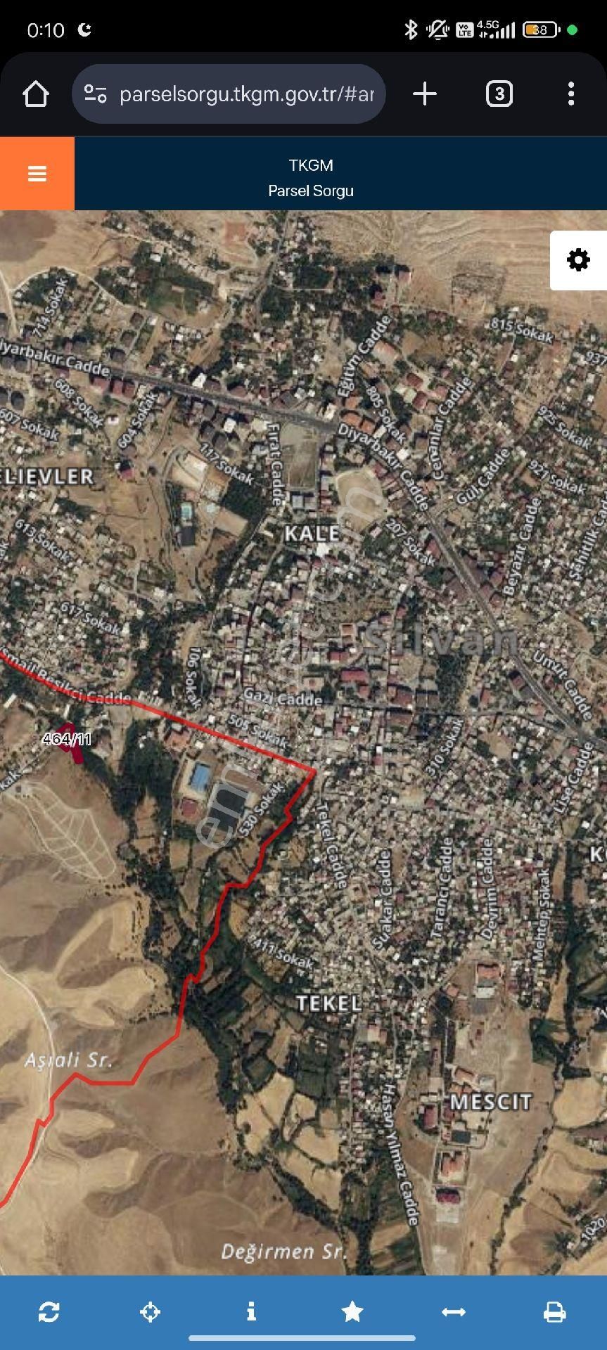 Silvan Merkeze Yakın İmarlı