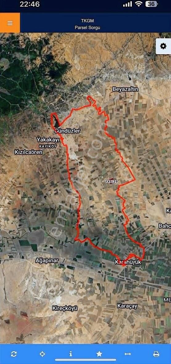 Gündüzlerde Satılık Arazi