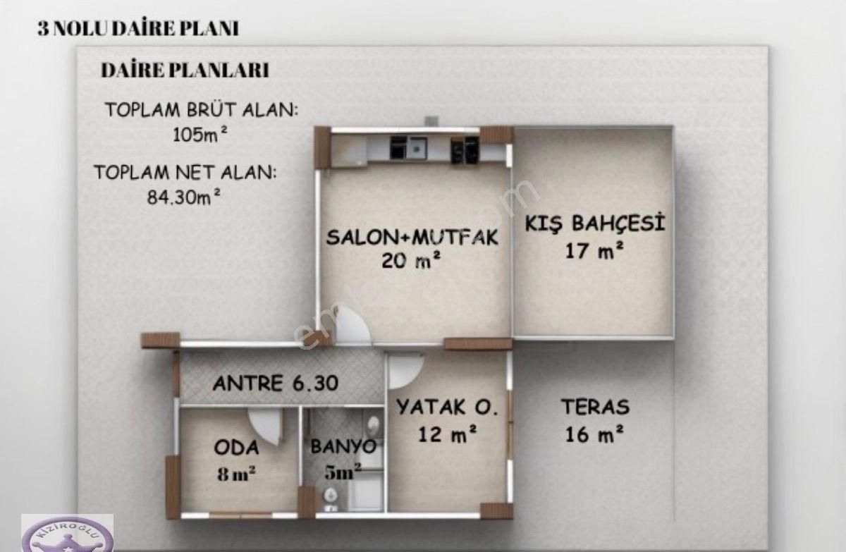 Kartal Petrolişte Aralık Teslim Satılık Bahçeli Sıfır 2+1 Daire