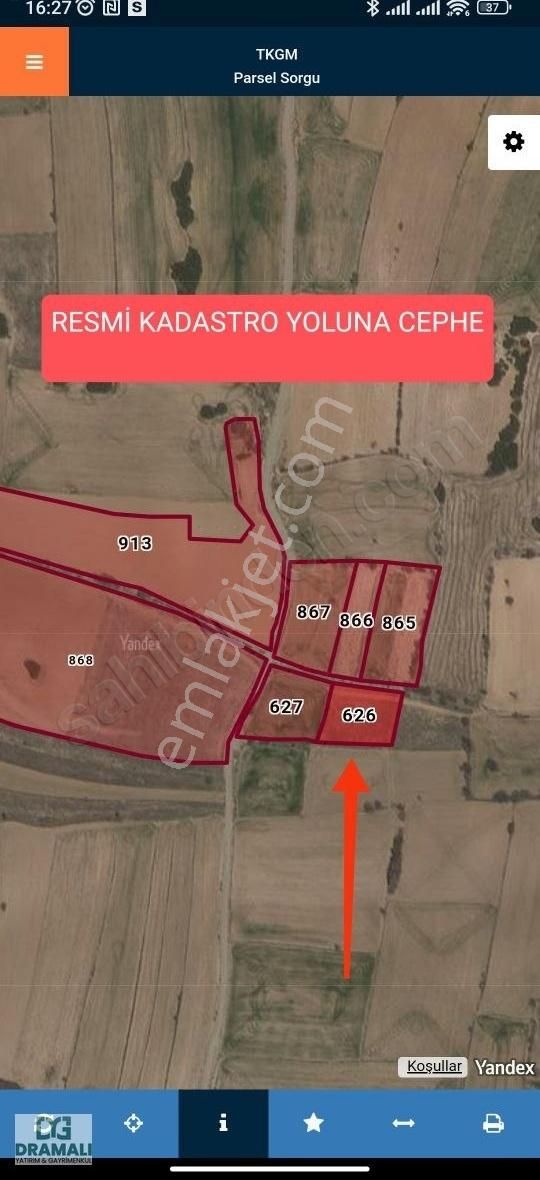 Afyonkarahisar Dazkırı Resmi Yola Cephe