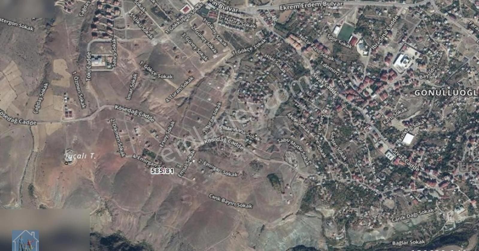 Suşehri Yalnızbağlar 447 M2 Satılık Arsa