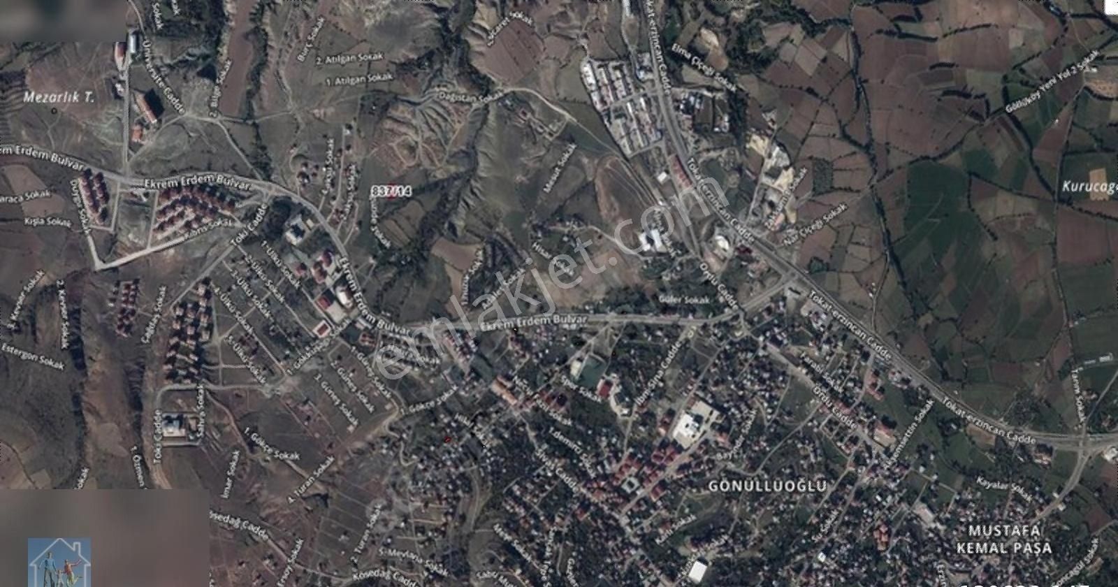 Suşehri Yalnızbağlar Satılık 3 Kat İmarlı 775 M2 Arsa