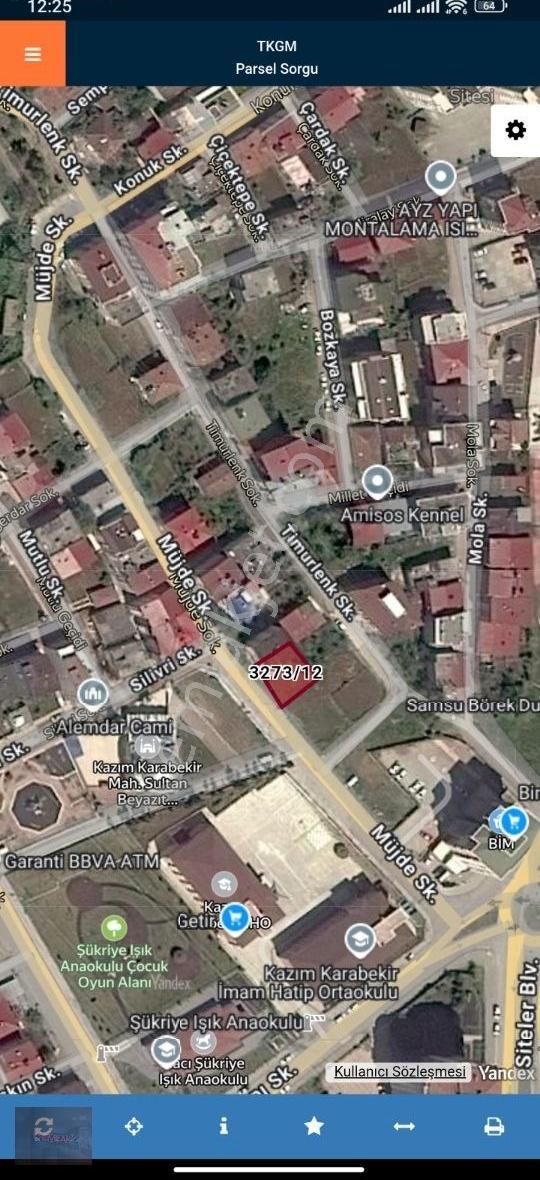 Emlak Kent 'ten Dere Bahçe De Satılık Fırsat Arsa