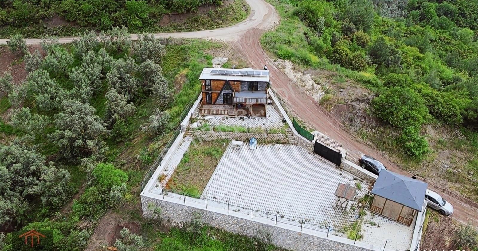 Kurtuluş'tan Deniz Manzaralı Satılık Tiny House + Zeytinlik
