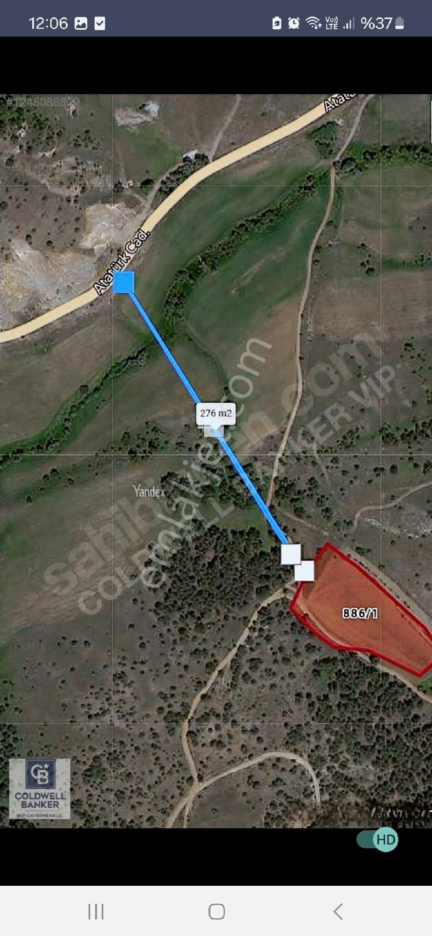 Yozgat Akdağmadeninde Tek Tapu 7258 M2 Satılık Tarla