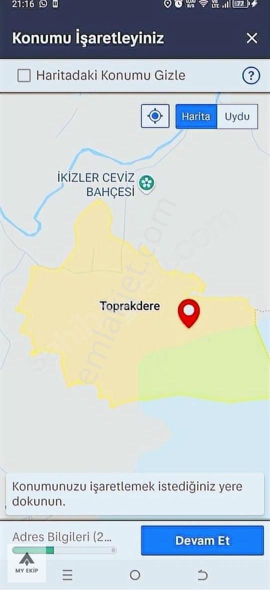 My Ekipden Atak Yapacak Bursa Yenişehir Toprak Derede Yola Cephe