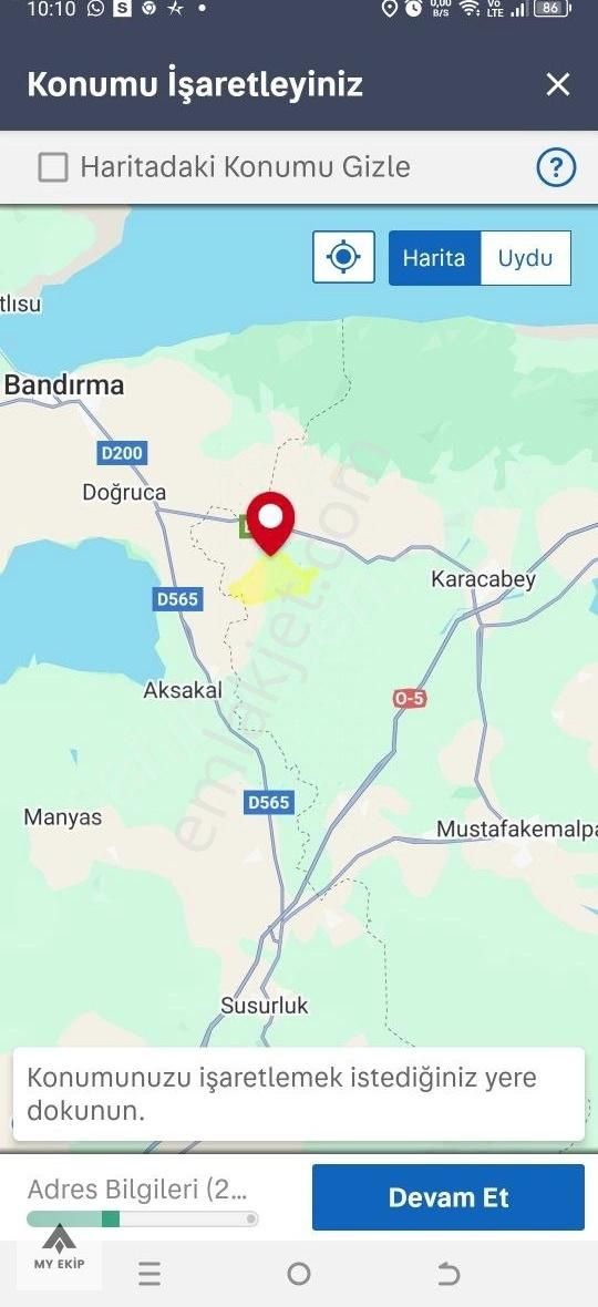 My Ekipdensanayinin Batıya Kaydığı Karacabey De Harika Arazi - Görsel 19