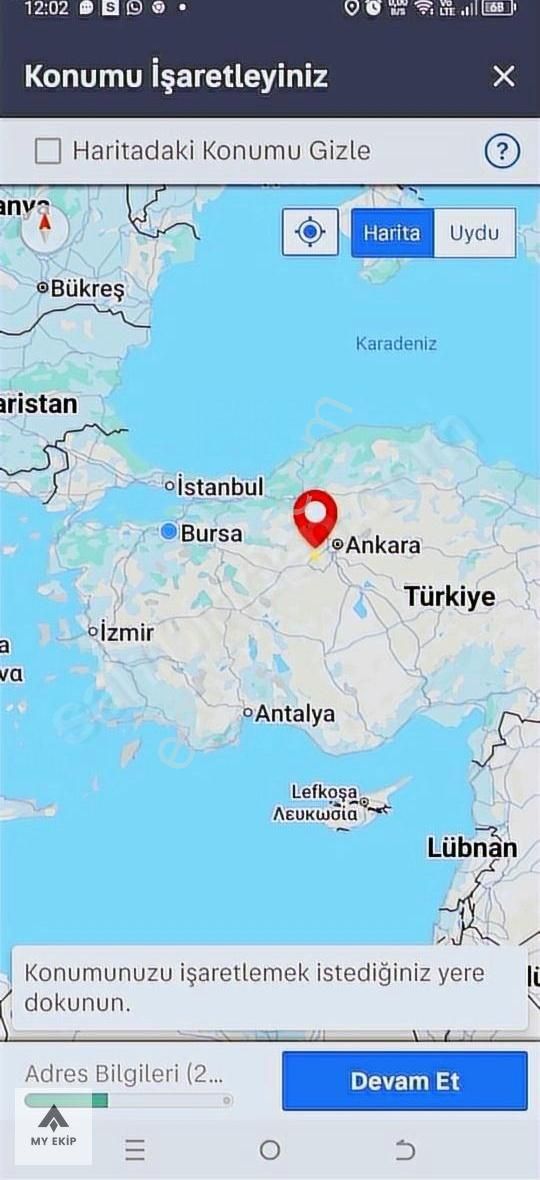 Ankara Sincan Temelli Organizeye-gazimerkezdesatılık İmarlıarsa - Görsel 13