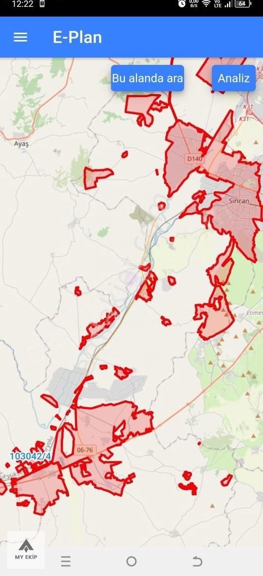 Ankara Sincan Temelli Organizeye-gazimerkezdesatılık İmarlıarsa - Görsel 8