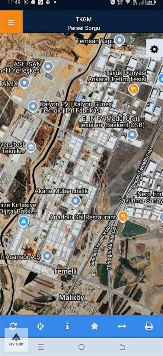 Ankara Sincan Temelli Organizeye-gazimerkezdesatılık İmarlıarsa - Görsel 15