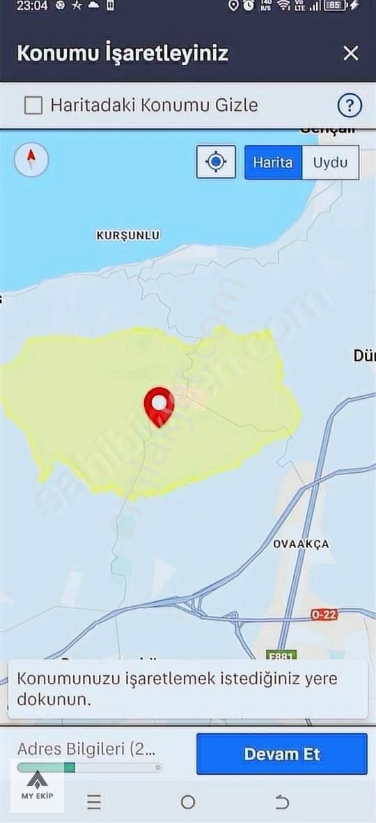My Ekipdenbursa Osmangazi Gündoğdu Da Yerleşim Merkezinde Arazi